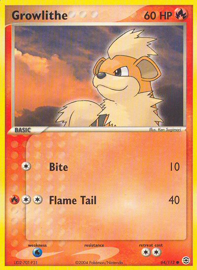 Growlithe 64/112