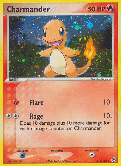 Charmander 113/112