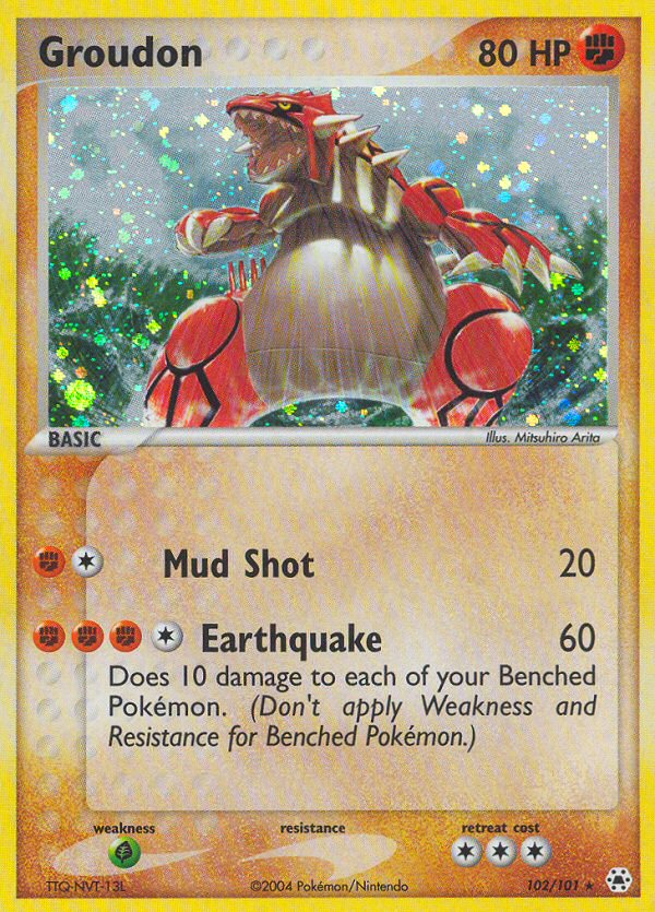 Groudon 102/101