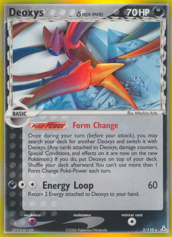 Deoxys Delta species 3/110