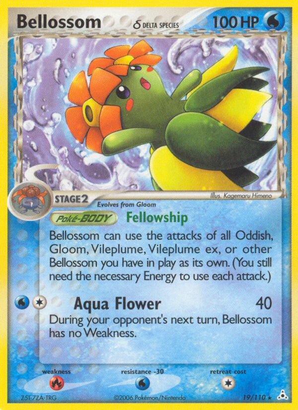 Bellossom Delta species 19/110