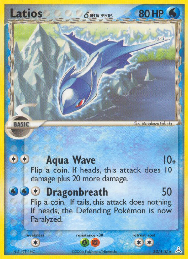 Latios Delta species 22/110