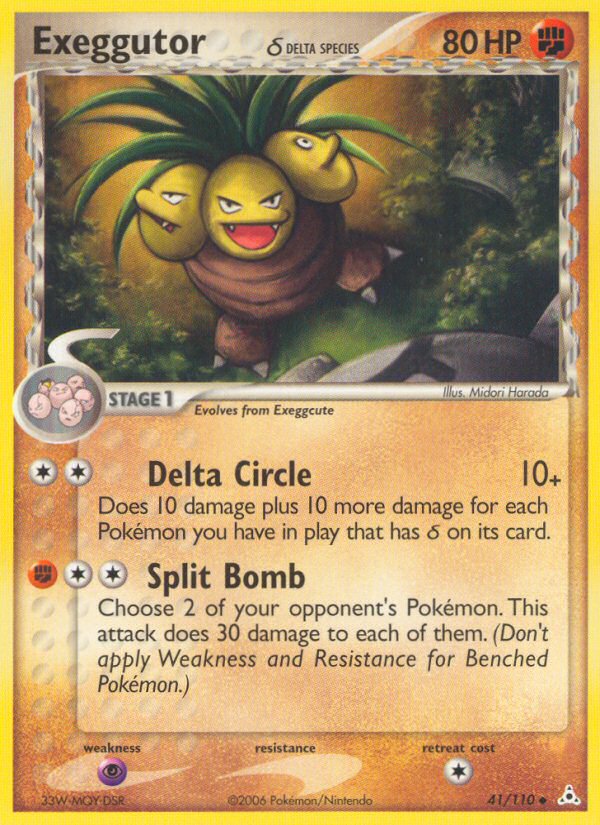 Exeggutor Delta species 41/110