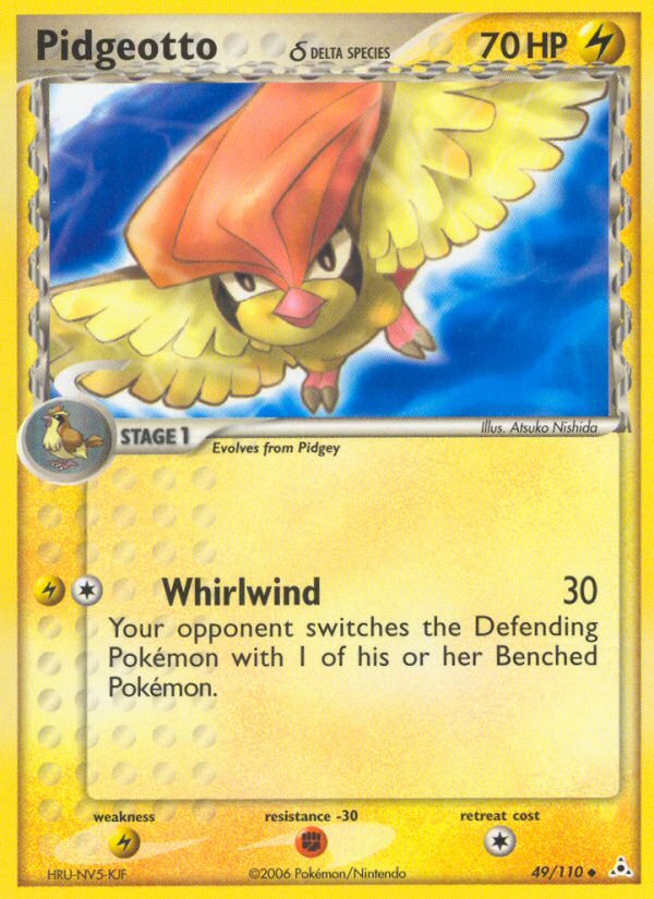 Pidgeotto Delta species 49/110