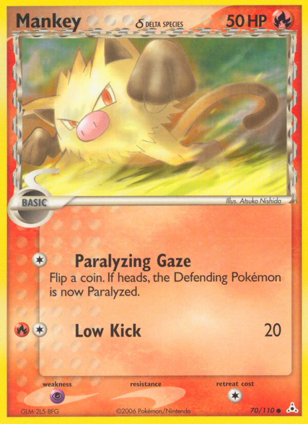 Mankey Delta species 70/110