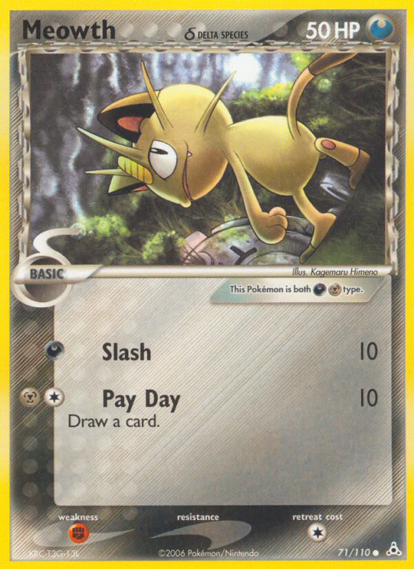 Meowth Delta species 71/110