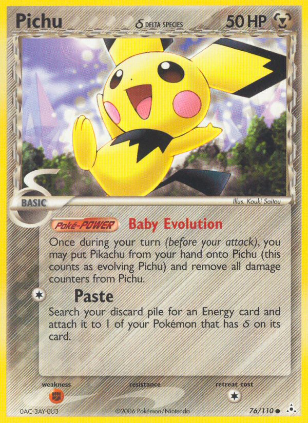 Pichu Delta species 76/110