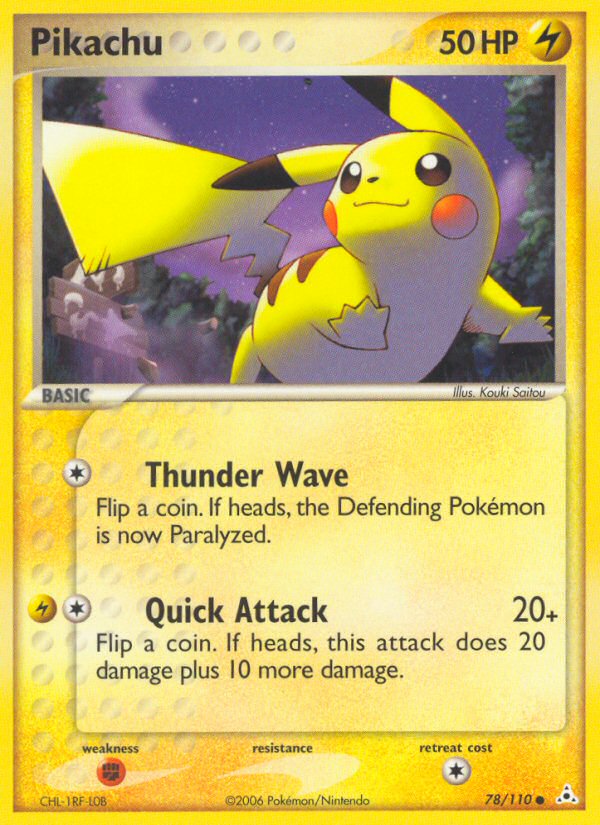 Pikachu 78/110
