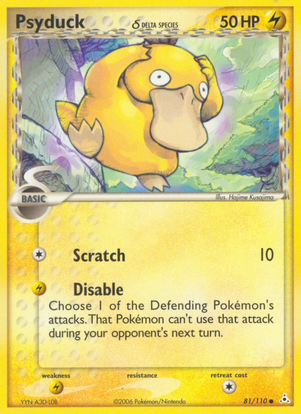 Psyduck Delta species 81/110