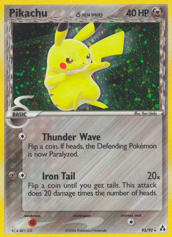 Pikachu Delta species 93/93