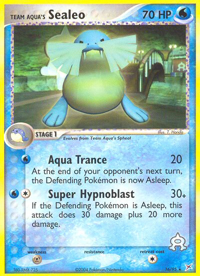 Team Aqua's Sealeo 16/95