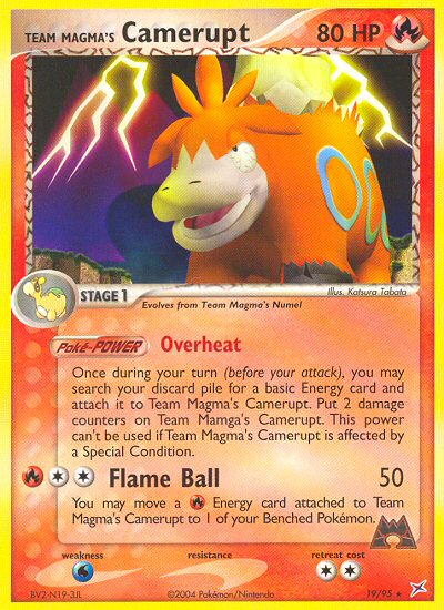 Team Magma's Camerupt 19/95