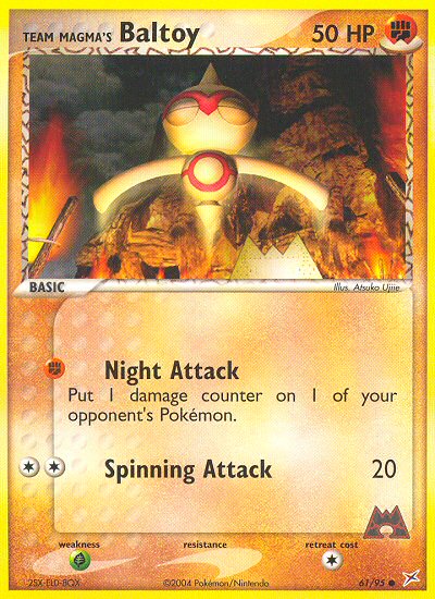 Team Magma's Baltoy 61/95