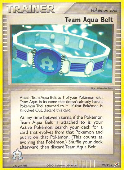 Team Aqua Belt 76/95