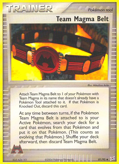 Team Magma Belt 81/95
