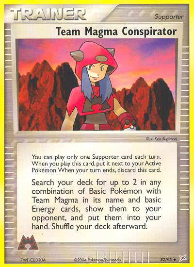 Team Magma Conspirator 82/95