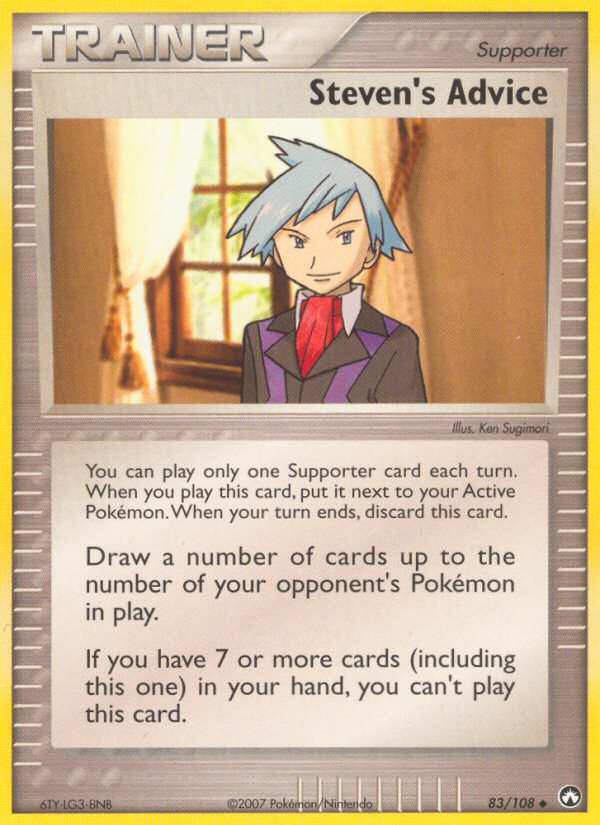 Steven's Advice 83/108