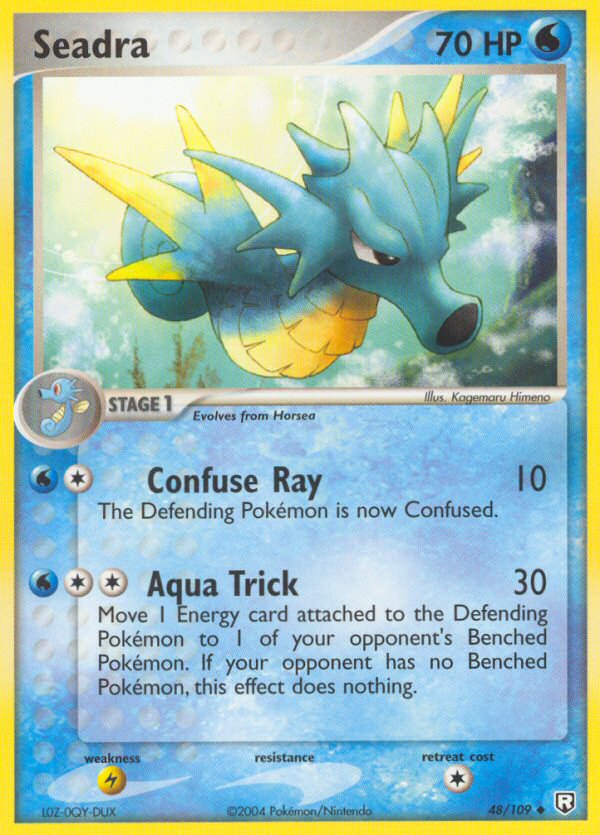 Seadra 48/109 Reverse holo