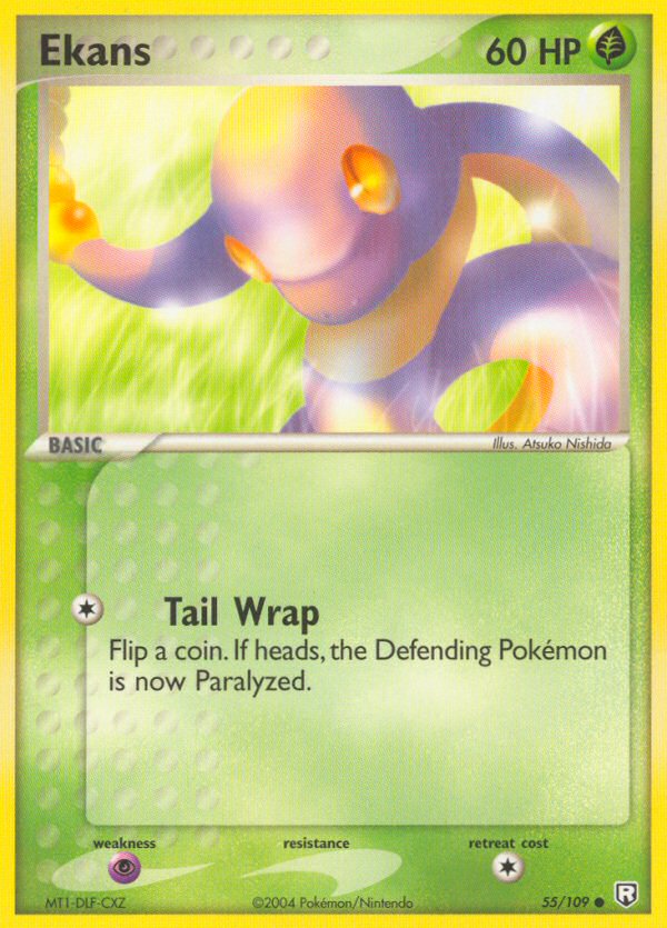 Ekans 55/109 Reverse holo