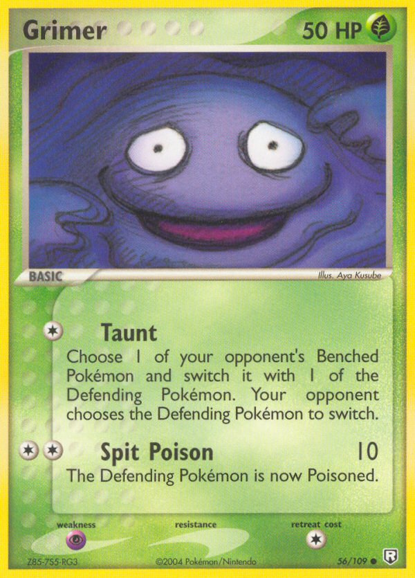 Grimer 56/109 Reverse holo