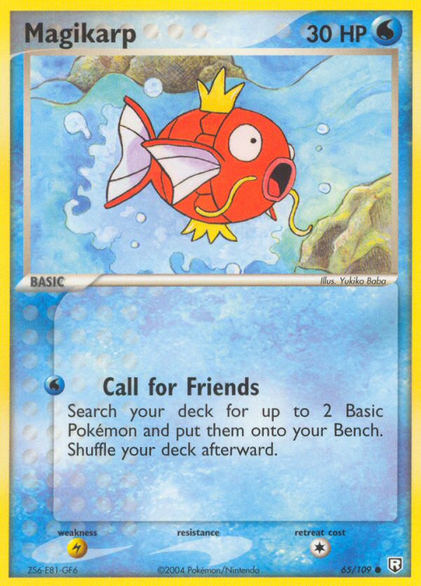 Magikarp 65/109 Reverse holo