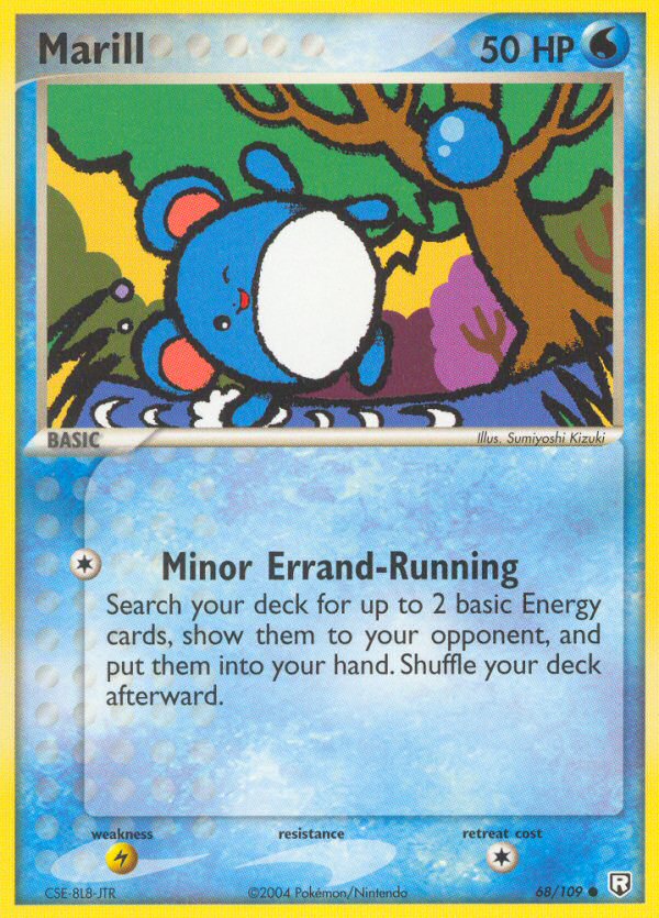 Marill 68/109 Reverse holo