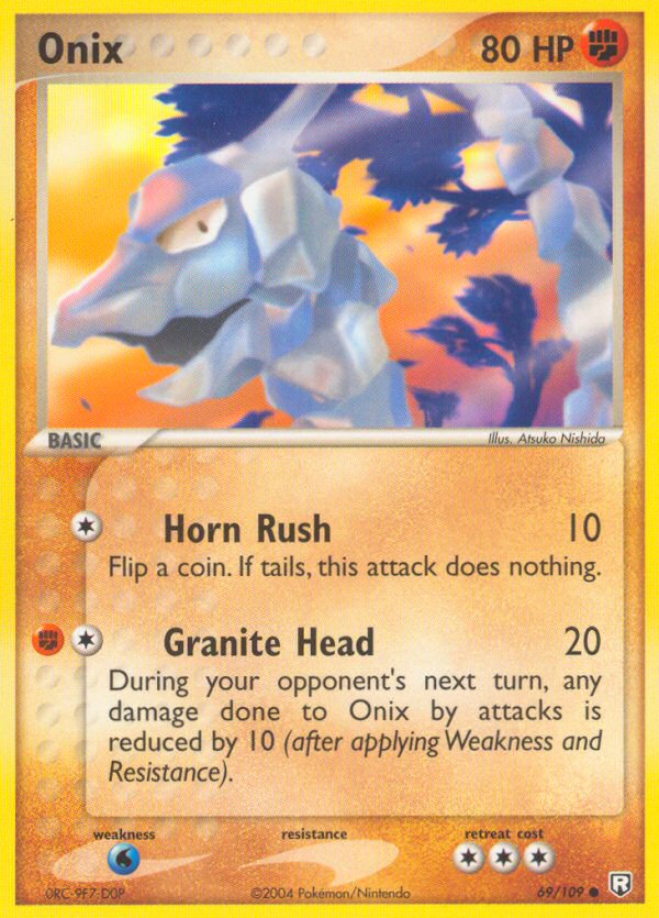 Onix 69/109 Reverse holo