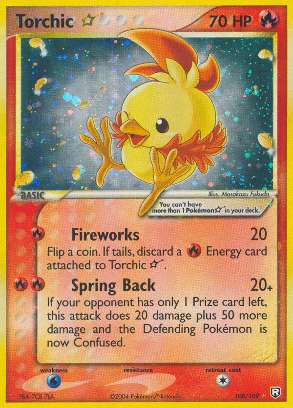 Torchic Star 108/109