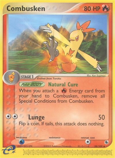 Combusken 28/109