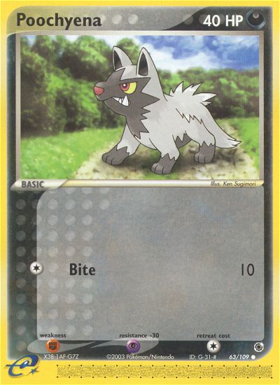 Poochyena 63/109