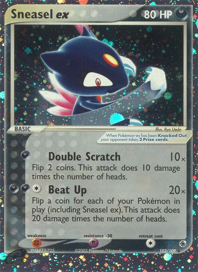 Sneasel ex 103/109