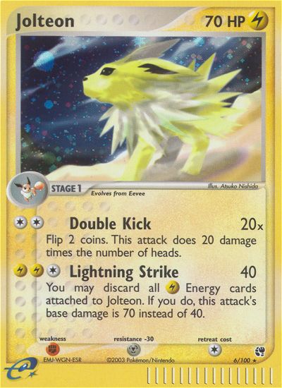 Jolteon 6/100