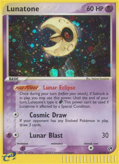 Lunatone 8/100