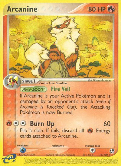 Arcanine 15/100