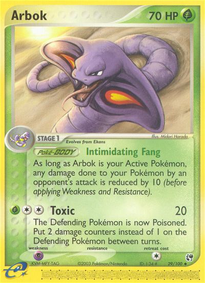 Arbok 29/100