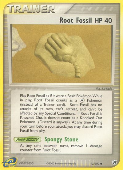 Root Fossil 92/100