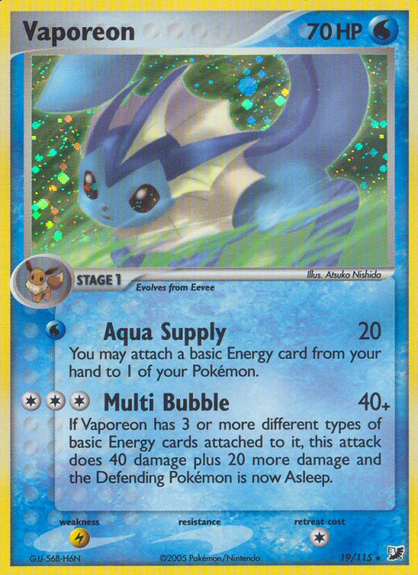 Vaporeon 19/117