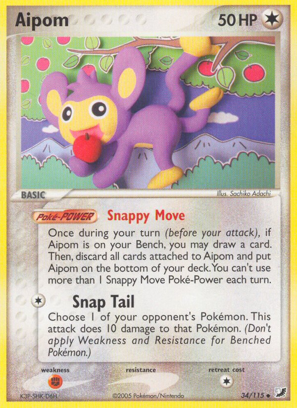 Aipom 34/117