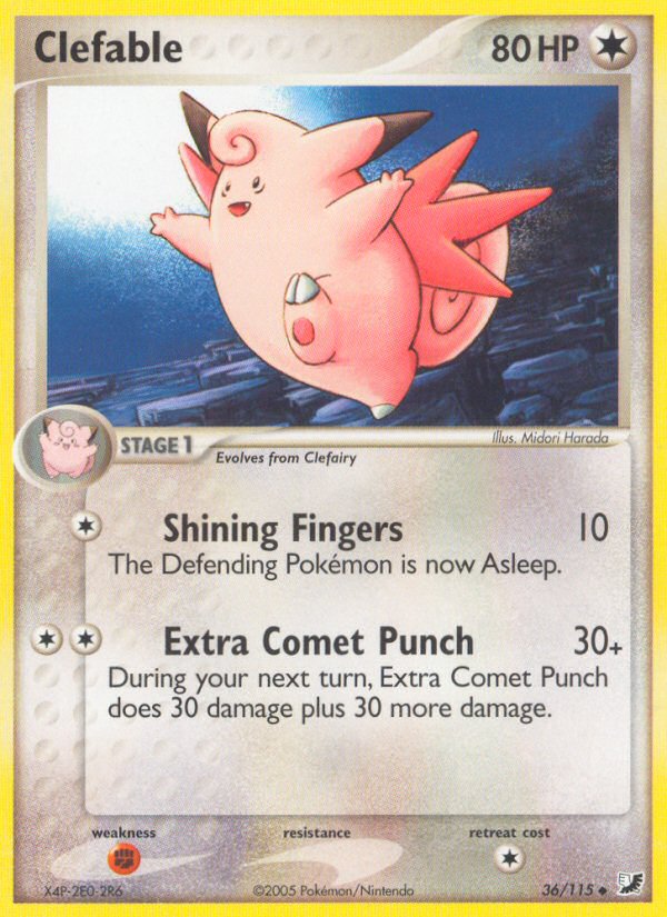 Clefable 36/117