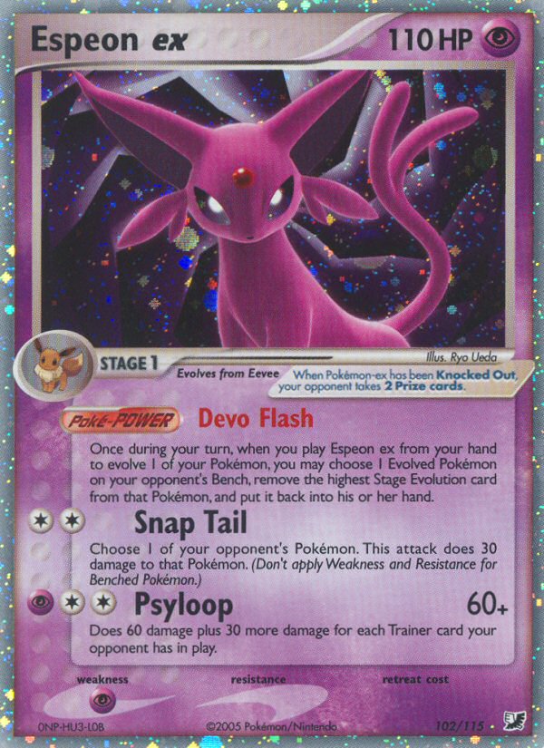 Espeon ex 102/117
