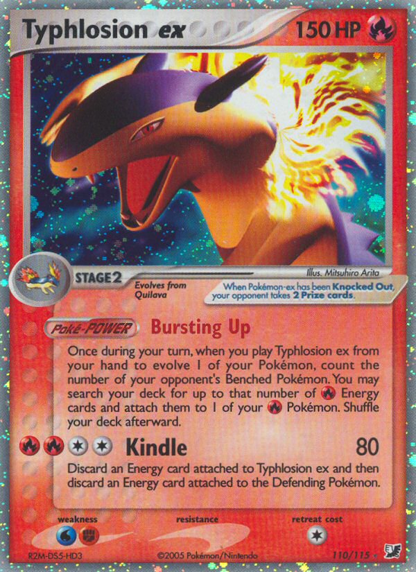 Typhlosion ex 110/117