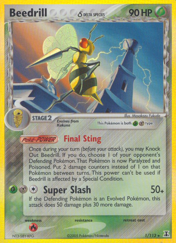 Beedrill Delta species1/114