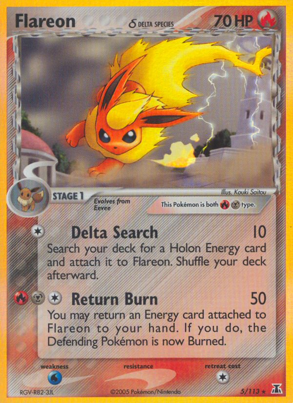 Flareon Delta species 5/114