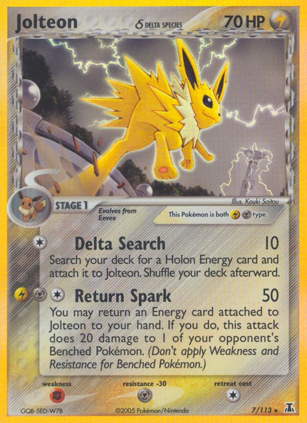 Jolteon Delta species 7/114