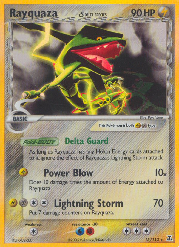Rayquaza Delta species 13/114