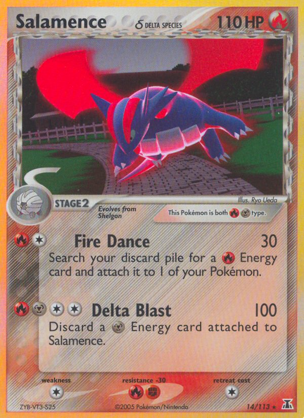 Salamence Delta species 14/114