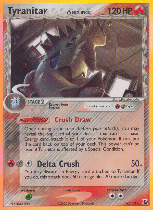Tyranitar Delta species 16/114