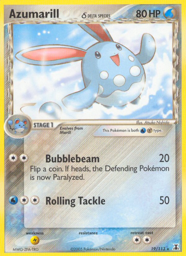 Azumarill Delta species 19/114