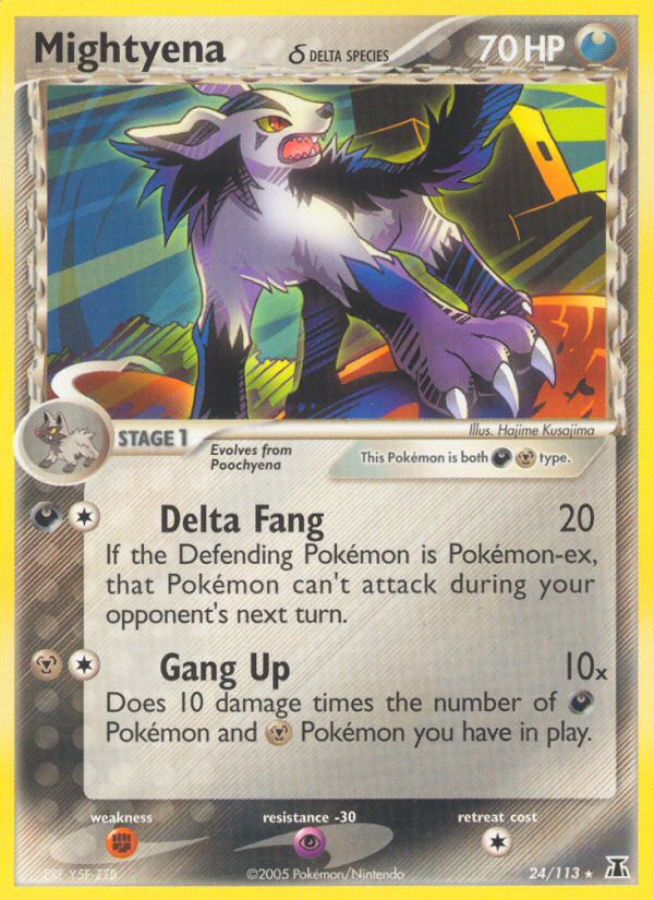 Mightyena Delta species 24/114