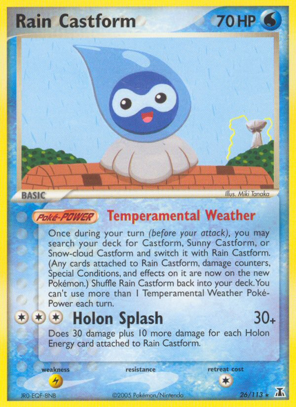 Rain Castform 26/114